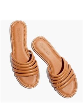 Madewell Addie Slide in Camel